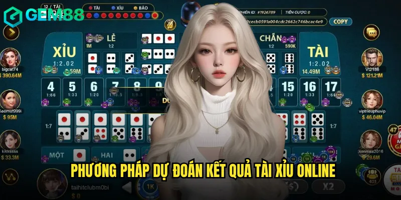 Hệ Thống Tài Xỉu Online gem88 Uy Tín Nhất Hiện Tại 3 Phương pháp dự đoán kết quả tài xỉu online